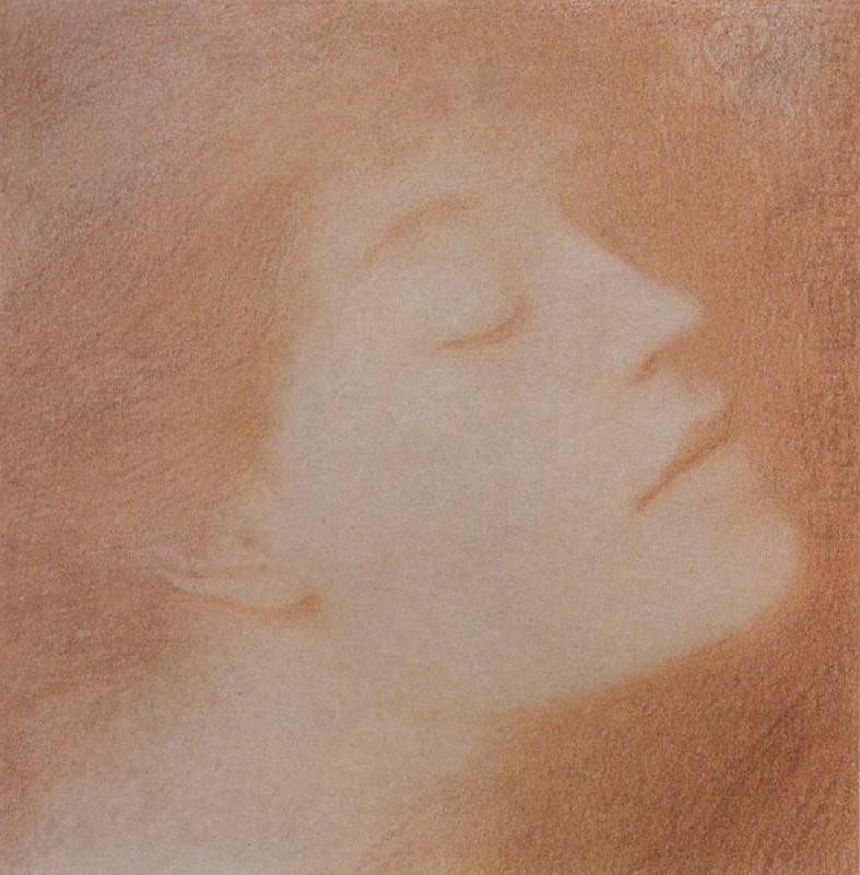 Fernand Khnopff Head of a Woman china oil painting image